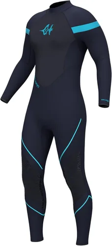 Miniatura 7 de GoldFin Traje de neopreno para hombre, 0.118 pulgadas (0.118 in) con cremallera trasera para mantener el calor en agua fría