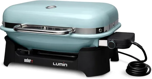 Miniatura 19 de Weber Lumin - Parrilla de barbacoa eléctrica compacta para exteriores, color negro - Ideal para espacios pequeños como patios, balcones y terrazas