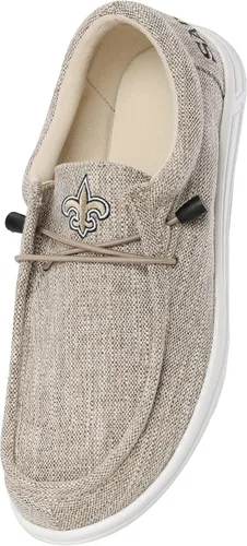 Miniatura 83 de FOCO Men's NFL Team Logo Lightweight Loafers Lace Up Cotton Knit Shoes