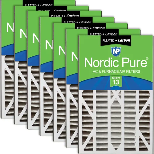 Miniatura 36 de Nordic Pure Filtros de aire de repuesto MERV 15 Plus Carbon Trion Air Bear Cub de 16 x 25 x 3 (15 13/16 x 24 5/16 x 3)