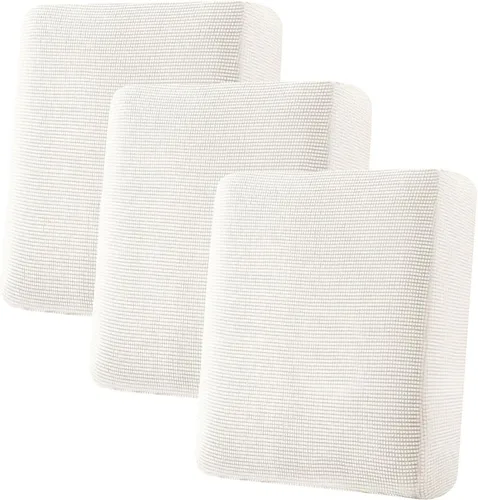Miniatura 113 de H.VERSAILTEX Fundas Súper Elásticas para Asiento Individual, Fundas de Sofá, Fundas de Cojines, Juegos de Fundas, Tela Gruesa de Sarga con Textura