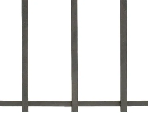 Miniatura 7 de Compra a granel de 10 secciones de valla de acabado clásico Panacea 87103, color negro