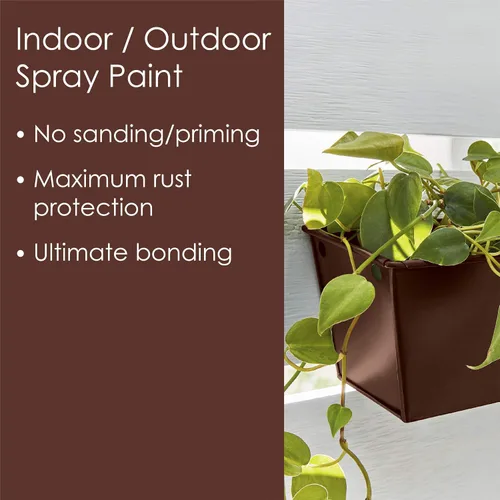 Miniatura 397 de Krylon Fusion - Pintura en aerosol adhesiva todo en uno para uso en interiores y exteriores, 12 onzas, aluminio