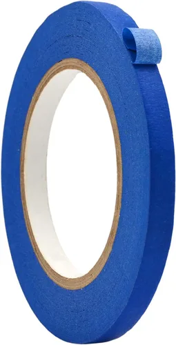 Miniatura 12 de WOD MTC5 Cinta de Enmascarar de Color, Negro, 1 pulgada x 60 yardas. Cinta Colorida para Maestros y Pintores para Arte y Manualidades Divertidas