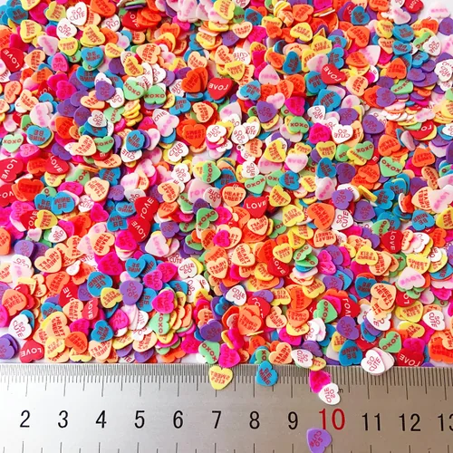 Miniatura 3 de EHOPE Chispas falsas de resina, chispas de caramelo falso, chispas de arcilla, chispas de polímero, rebanadas de arcilla de polímero para arte