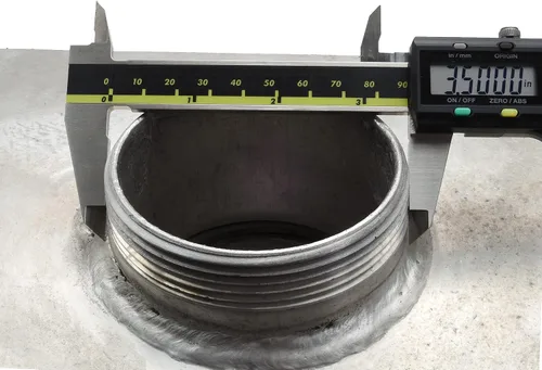 Miniatura 6 de Tapa de combustible diesel de aluminio sin bloqueo nominal de 3 1/2" para internacionales seleccionados