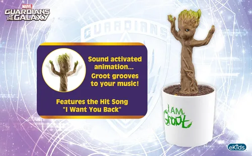 Miniatura 2 de Figura de acción Groot bailarín de Guardianes de la Galaxia