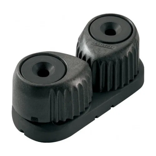 Ronstan C-Cleat Cam Cleat - Pequeño - Negro con Base Negra