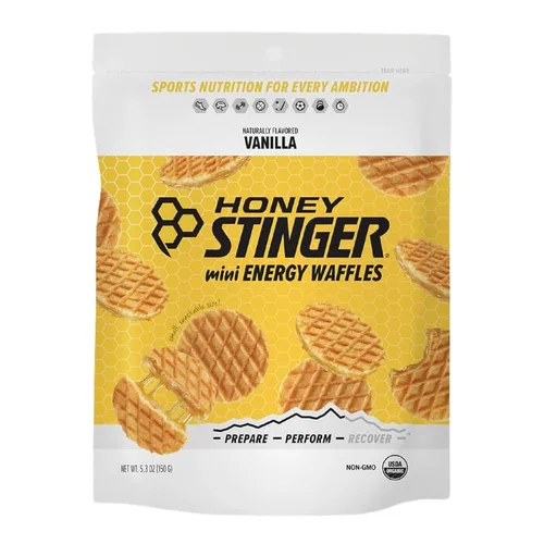 Miniatura 9 de Honey Stinger Gofre de Mantequilla de Maní Orgánica, Stroopwafel Energético para Ejercicio, Resistencia y Rendimiento, Nutrición Deportiva