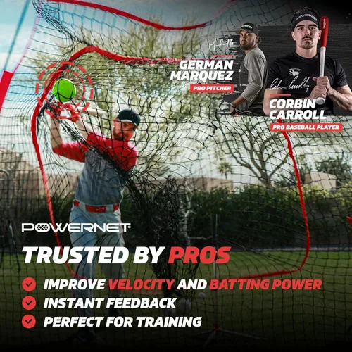 Miniatura 2 de PowerNet Pelotas de béisbol con peso para entrenamiento de bateo, equipo de entrenamiento de béisbol para lanzar y batear, desarrollar músculo