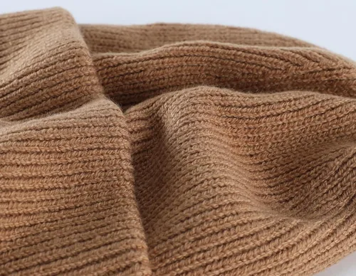 Miniatura 4 de Home Prefer Gorros de invierno para hombre, de punto grueso, gorro de punto grueso