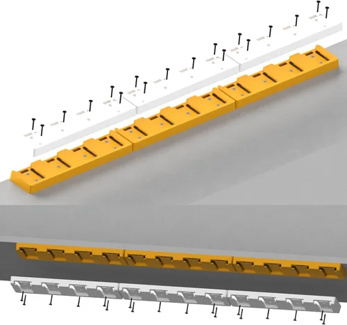 Miniatura 5 de Soporte de batería compatible con soporte de batería DeWalt 20V, montaje de 4 ranuras a granel, herramienta de garaje, herramientas para Dewalt 20v