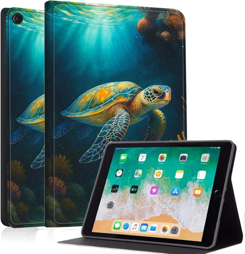 Miniatura 13 de Case for iPad mini A17 Pro (7th/6th Gen 2024/2021), Slim Shockproof Protective Cover with Auto Sleep/Wake, Durable PU Leather Multi-Angle Stand
