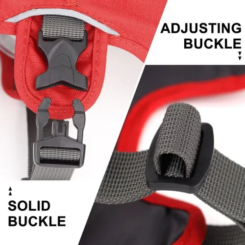 Miniatura 4 de Beirui Arnés para perro a prueba de escapes, reflectante sin tirones, con asa acolchada, impermeable para el entrenamiento diario a pie