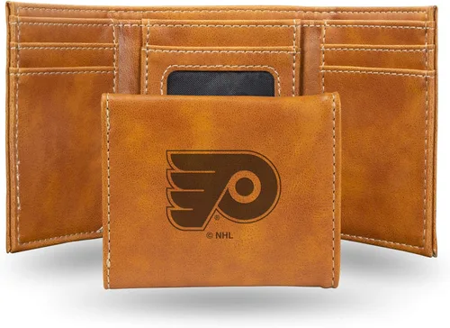 Miniatura 18 de NHL Rico Industries - Billetera triple grabada con láser y tres pliegues, accesorio para hombre