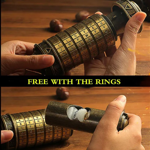 Miniatura 2 de Criptex miniatura del Código da Vinci para regalo de San Valentín, Navidad o cumpleaños
