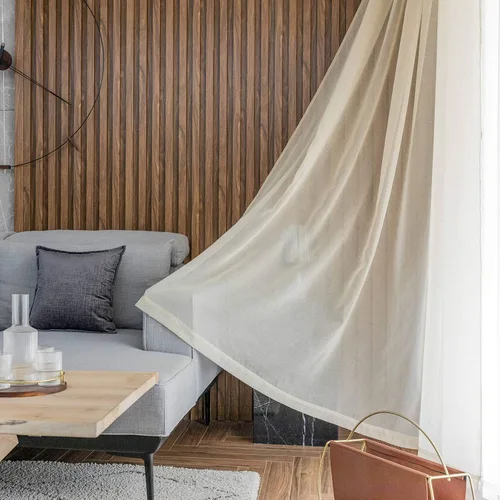 Miniatura 6 de Home Brilliant Cortinas traslúcidas para sala de estar de 45 pulgadas de largo, paneles de ventana pequeños para dormitorio, cortinas cortas