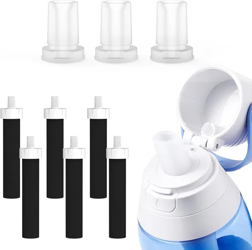 Miniatura 11 de GLACIER FRESH Filtros para botella de agua, repuesto para Brita BB06, Brita Hard Side y Sport Water Bottle Filter, 3