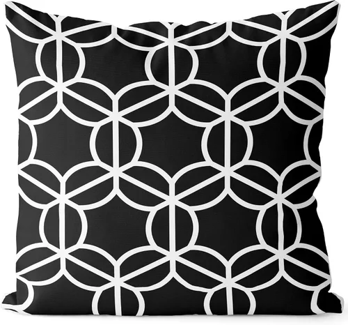 Miniatura 24 de BEDSUM Funda de almohada de microfibra, suave, decorativa, geométrica, abstracta, triangular, funda de cojín cuadrada para sofá, dormitorio, 18 x 18
