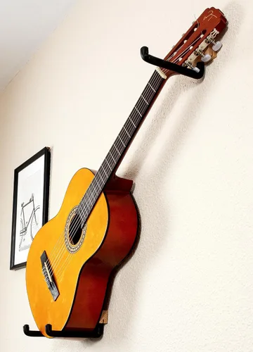 Miniatura 8 de RawRock Soporte Horizontal para Guitarra Eléctrica - Montaje en Pared, Inclinación y Exhibición de Tu E-Guitarra