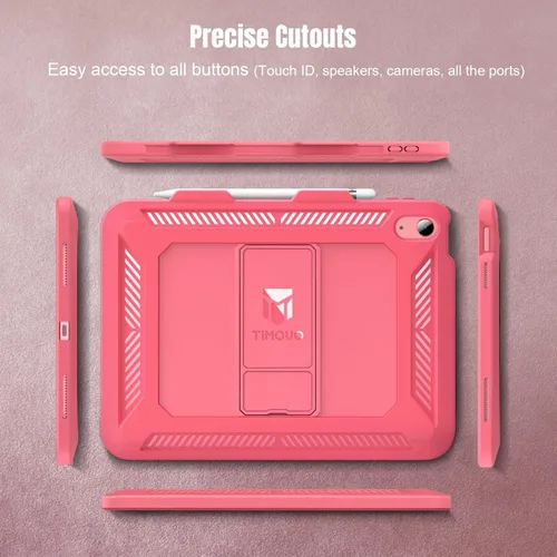 Miniatura 4 de Funda TiMOVO para iPad (A16) de 11ª generación de 11 pulgadas 2025, funda para iPad de 10ª generación 2022 con protector de pantalla, cubierta