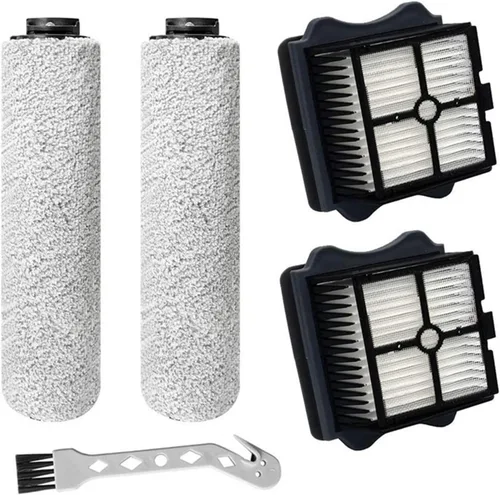Aspiradora para suelos húmedos y secos, cepillo de rodillo de filtro HEPA, compatible con Tineco Floor One S3, compatible con fregona IFloor 3