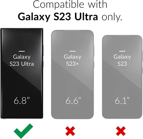 Miniatura 2 de Oakxco Funda para teléfono Samsung Galaxy S23 Ultra con agarre de silicona líquida, linda delgada fina cubierta de gel suave de goma TPU
