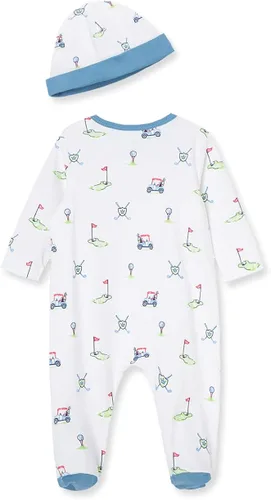 Miniatura 2 de Little Me baby-boys 2-piece Footie and Cap Set