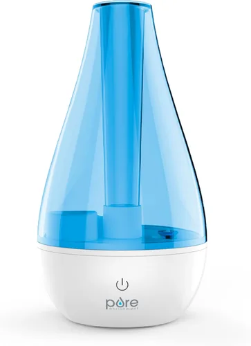 Humidificador de vapor frío MistAire Studio, ultrasónico, para habitaciones pequeñas, unidad de humidificación portable, ideal para viajar con