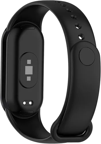 Miniatura 4 de Paquete de 6 correas de repuesto compatibles con Mi Band, 8 correas ajustables de silicona suave, correa de reloj inteligente para mujeres y hombres
