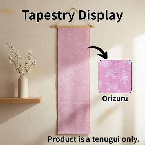 Miniatura 3 de Toalla tradicional Tenugui fabricada en Japón, prevención de deshilachado, 100% algodón, toallas de cocina ecológicas para regalo