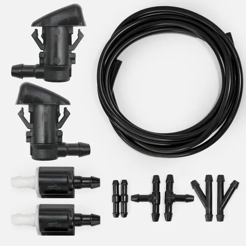 Miniatura 3 de Click&Fit Boquillas de lavaparabrisas compatibles con Chrysler 300 11-17, Jeep Grand Cherokee 11-21 Commander 06-10, Liberty 8-12, Dodge Caravan