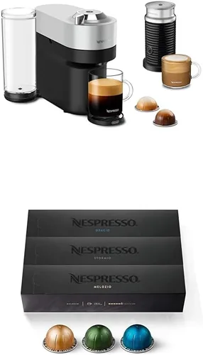 Miniatura 13 de Nespresso Vertuo Pop+ Deluxe de De'Longhi con Aeroccino, plateado