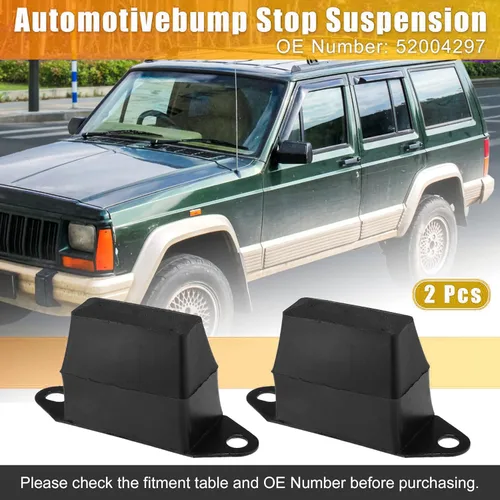 Miniatura 5 de Unifizz 2 unids 3 '' suspensión trasera bump stop Leaf Spring Jounce reemplazar 52004297 para Je-e-p XJ Cherokee 1987-2001 para J-ee-p M-J Comanche