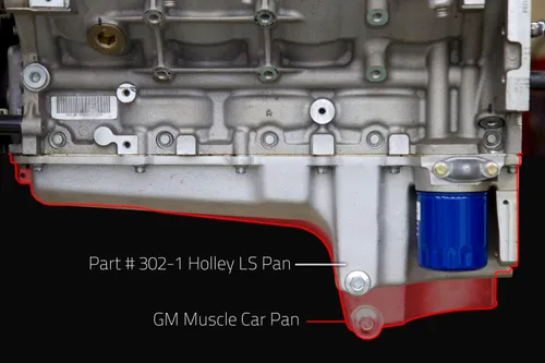 Miniatura 4 de Cárter de aceite de motor Holley 302-1 GM LS