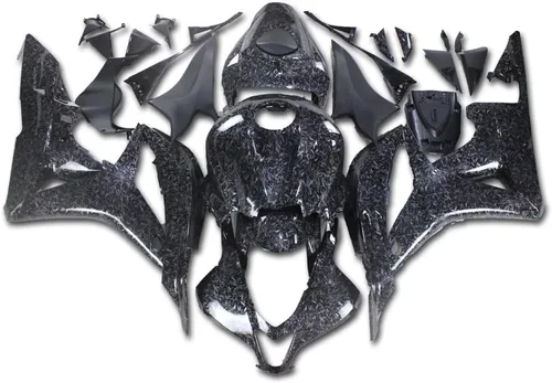 Miniatura 15 de Carenado negro brillante para Honda 2007 2008 CBR600RR CBR 600RR nueva inyección ABS plásticos cuerpo kit cuerpo trabajo 07 08
