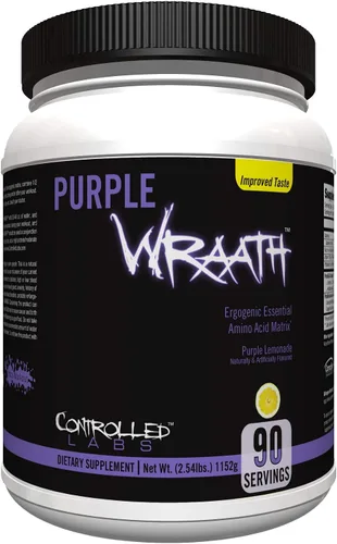 Miniatura 5 de CONTROLLED LABS Purple Wraath 90 Porción de uva jugosa, 2.5 libras