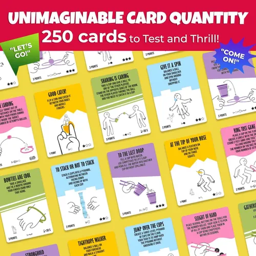 Miniatura 3 de QUOKKA Juegos de fiesta para adultos y familia – 250 desafíos I divertido grupo o actividad familiar con adolescentes, niños, amigos – Ideal
