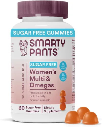 Miniatura 10 de SmartyPants Gomitas multivitamínicas Zero Sugar para mujeres: biotina, metilfolato, omega 3 (ALA), vitamina D3, C, vitamina B12, B6, A, K, zinc
