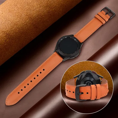 Miniatura 5 de Leather Watch Bands 20mm 22mm Quick Release Watch Strap, Classic Genuine Leather Wristband for Women Men