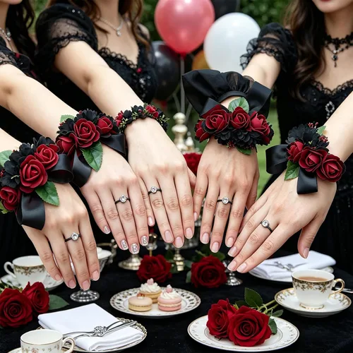 Miniatura 7 de Whaline 72 anillos de diamantes para despedida de soltera, anillos de compromiso ajustables para decoración de mesa de boda, juego de despedida