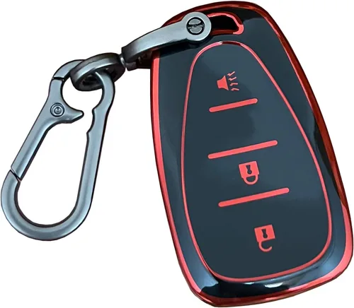 Miniatura 9 de para llavero de Chevy Carcasa de entrada sin llave Compatible con Chevy Spark Traverse Equinox Trailblazer Trax 3 botones Funda inteligente