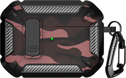 Miniatura 24 de SaharaCase Raider Series - Funda compatible con AirPods Pro 2 (2ª generación) [Robusta] protección de cuerpo completo, agarre antideslizante