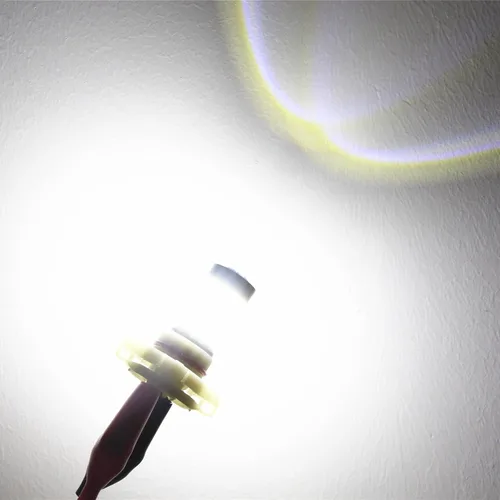 Miniatura 5 de Alla Lighting Bombillas LED antiniebla 2835 51-SMD superbrillantes 5202 5201 de 2000 lúmenes, PS19W 5202, 5201, repuesto para faros antiniebla de 12