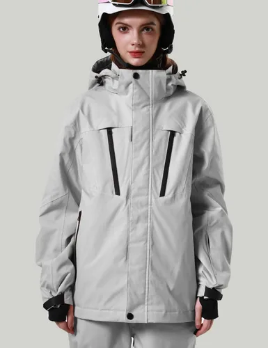 Miniatura 6 de PHIBEE Chaqueta de esquí transpirable impermeable para mujer