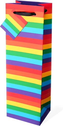 Cakewalk (bolsas) Rainbow Single-Bottle Wine Bag