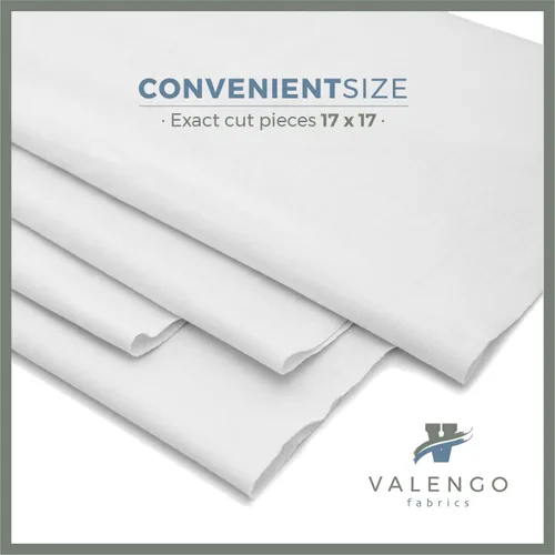 Miniatura 4 de VALENGO - Trapos sin pelusas, 100% algodón, trapos suaves para camisetas, paño sin pelusa para teñir madera, hierro fundido, polvo, pulido, pintura