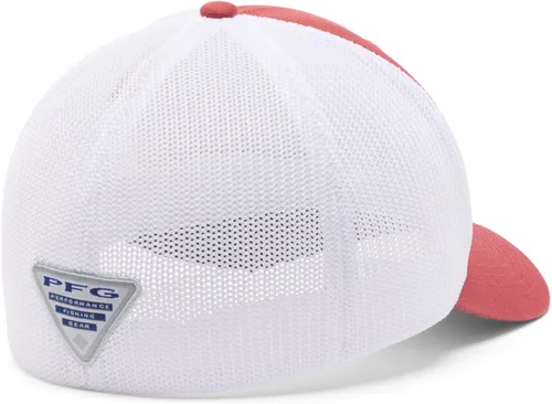 Miniatura 826 de Columbia - Gorra de malla con bandera con árboles unisex para adultos, corona alta