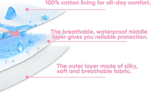 Miniatura 4 de Littleforbig Funda para pañales Omutsu con cinta para adultos, lavable, ajustable, reutilizable, impermeable, diseño de circo pastel Usagi