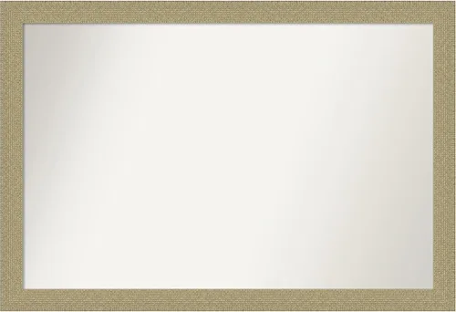 Miniatura 124 de Amanti Art Espejo de pared personalizado no biselado (24.25 x 24.25 pulgadas), marco dorado de mosaico, varios tamaños personalizados, espejo